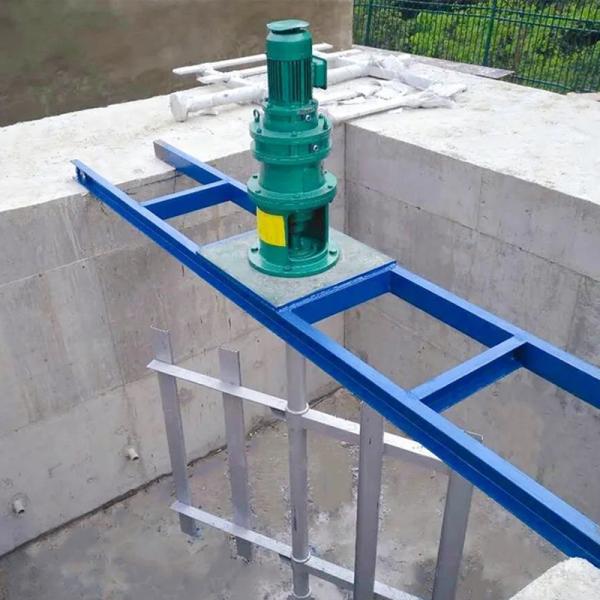 Efficient Mixing Low Consumption Hyperbolic Mixer For Wastewater Treatment Plants