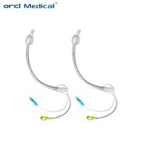 Tubos endotraqueais blindados de PVC médico com cateter de sucção