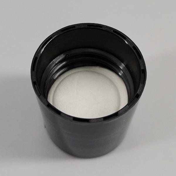 Garrafa vazia do aperto 50ml de Clear Black 37*26*80mm