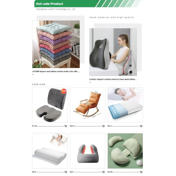 Neck And Shoulder Relaxer Cervical Traction Pillow For Pain Relief And Cervical Spine