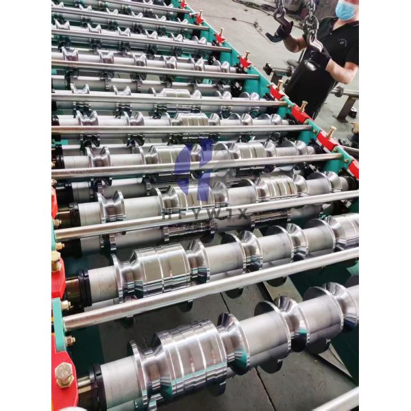 350H Steel Frame Trapezoidal Roll Forming Machine 0-40 M/Min Speed 18 Stations