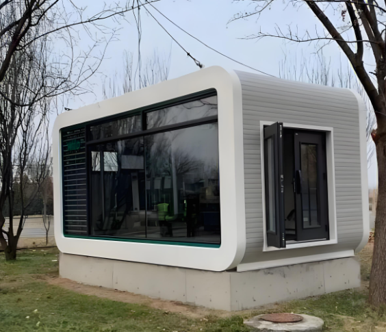 Luxury Micro Space Capsules and Apple Pods Prefabricated Luxury Sunrooms for Stores and Offices