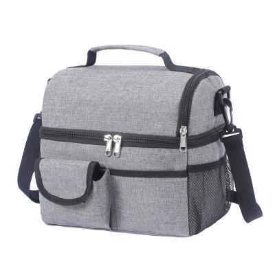 Aluminum Foil Custom Insulated Lunch Bags Leak Proof Square Lunch Bag
