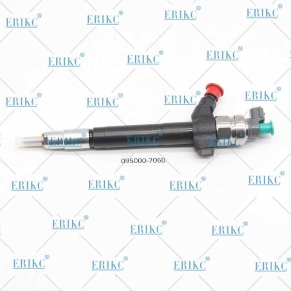 ERIKC 095000-7060 6C1Q-9K546-BB 6C1Q-9K546-BC DCRI107060 Rail Injector 095000 7060 Fuel Injection 0950007060 for Ford