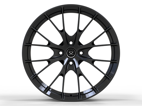 Matte Black Forged 1 Piece Car Rims Wheel For Mazda Monoblock 18 19 20 21 Inch