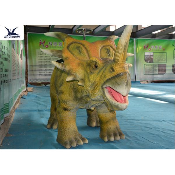 Dinosaur Theme Park Facility Large Ride On Dinosaur Kids Attractive Riding Dinosaur