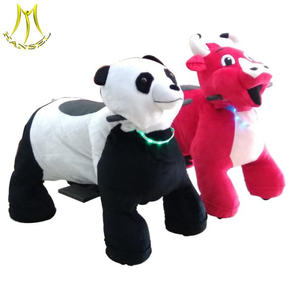 Hansel  2017 zoo animal scooter for sale and electric animal scooters with outdoor ride from china
