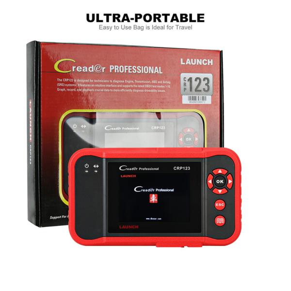 LAUNCH Creader CRP123 Engine/ABS/SRS/Transmission Automotive Code Reader diagnostic tool CRP 123 OBD2 EOBD Scanner