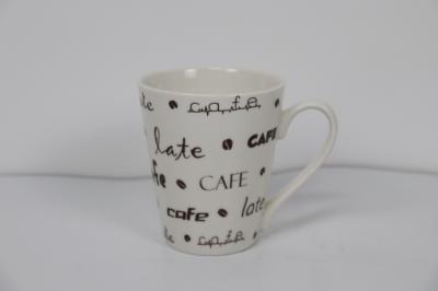 Ceramic Drinkware 310cc Ceramic New Bone China Mug  with Customized Decals Design