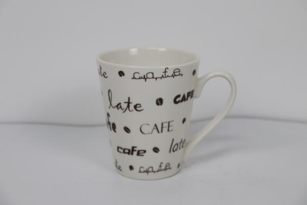 Ceramic Drinkware 310cc Ceramic New Bone China Mug  with Customized Decals Design