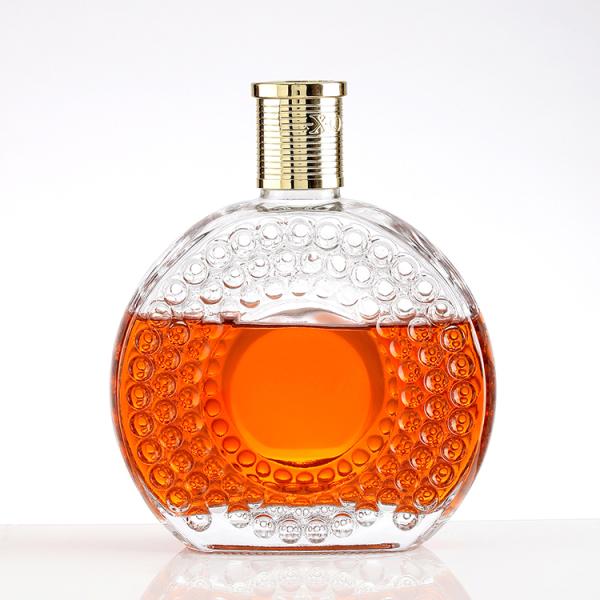 Новейшая промышленная бутылка водки Super Flint Glass Skull 500 мл с герметичной алюминиевой крышкой