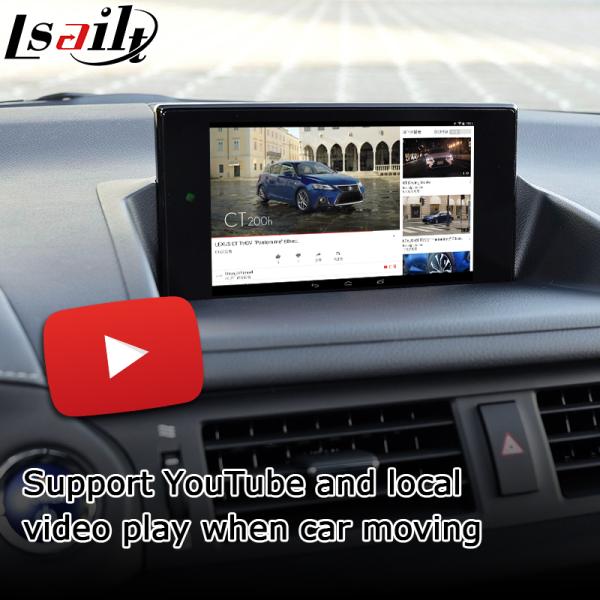 Интерфейс Carplay установки подключей и играй беспроводной для Lexus CT200h 2011