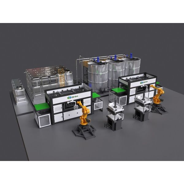 Automatic Sugarcane Bagasse Paper Lid Making Machine with 1080pcs/h Capacity