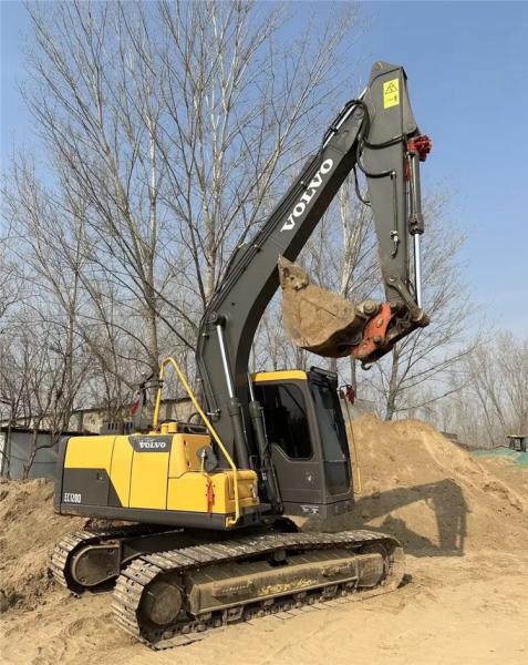 High quality construction machinery 48ton used  volvo EC120D excavator