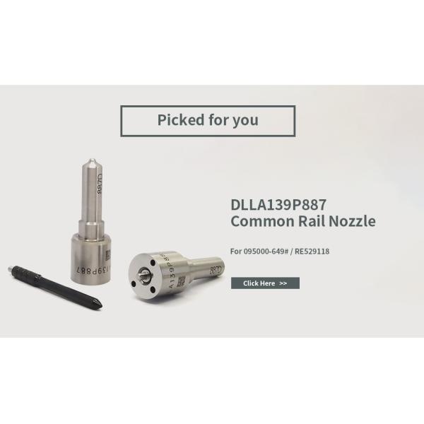 DLLA127P945 Denso Common Rail Nozzle for RE530361 Injectors