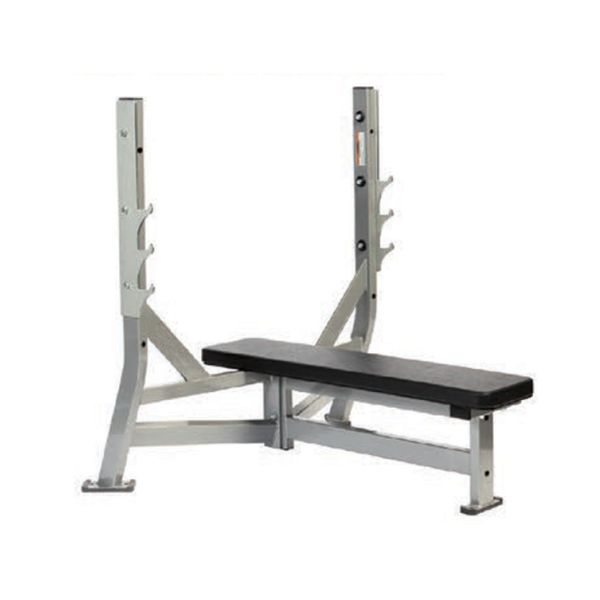 Toughening Olympic Flat Bench U+H1039 Neutral Grip Space Saving Standard Plate