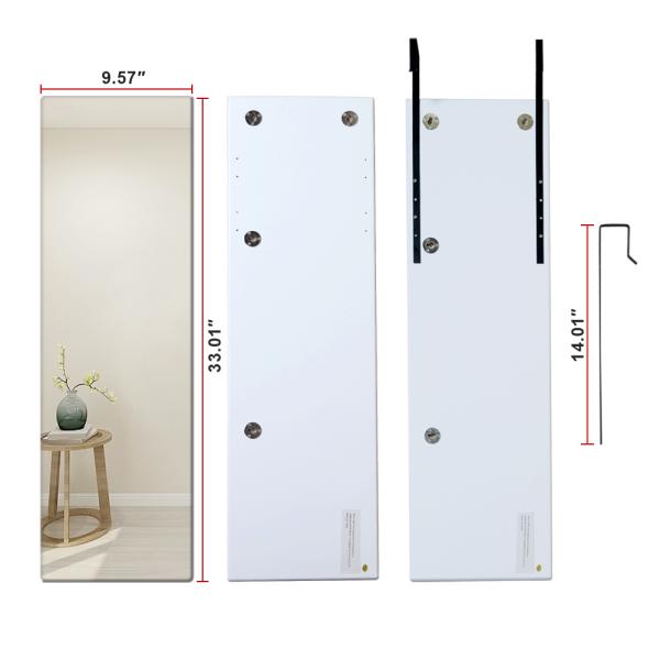 Зеркало установленное стеной полного тела Frameless макияжа 3mm толщиной