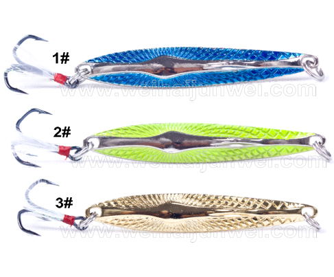 New Metal lead bluefish carp fishing lure