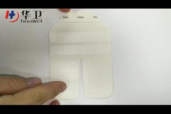 medical transparent adhesive film dressing pack with CE/FDA