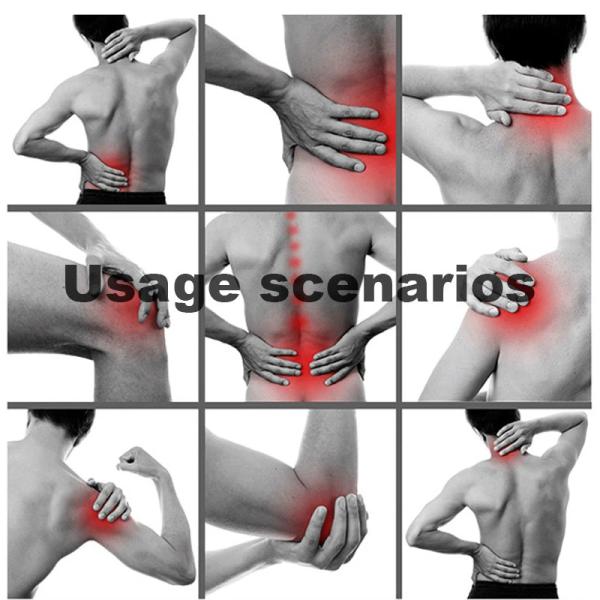 18*16.5*7cm Dimension Electric Handheld Massage Gun for Deep Tissue Fascia Percussion