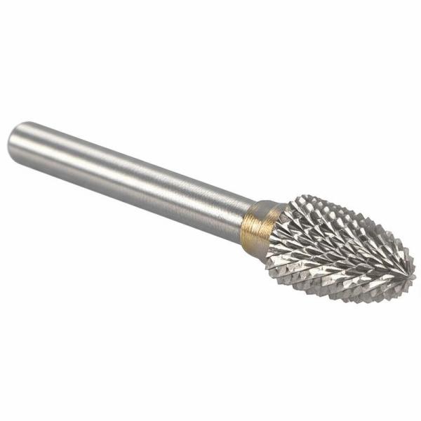 Tungsten Carbide Burr 6mm Shank for Metal Plastic Wood
