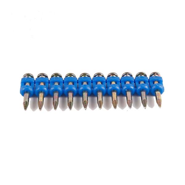 3.0*25mm High Speed Concrete Coated Nails With Flat / Checkered Head
