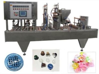 Liner Type 6 Lane 100g Automatic Cup Coffee Capsule Sealing Machine NC-4