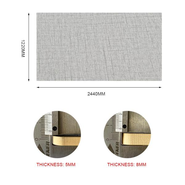 Доказательство прессформы панелей стены облицовки древесины угля водоустойчивой ткани бамбуковое