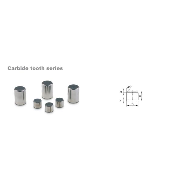 KDL-BQA-401-04 14mm Tungsten Carbide Buttons YG6 for Oil Drilling