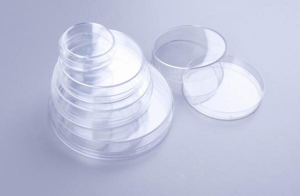 Transparent Plastic Culture Dish Round Shape 35 mm 60 mm 70mm 100 mm