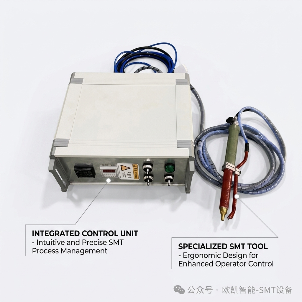 Handheld Hot Riveting Machine With Adjustable Temperature 10~320℃, Detachable Rivet Heads, And 650W Power For Plastic Parts