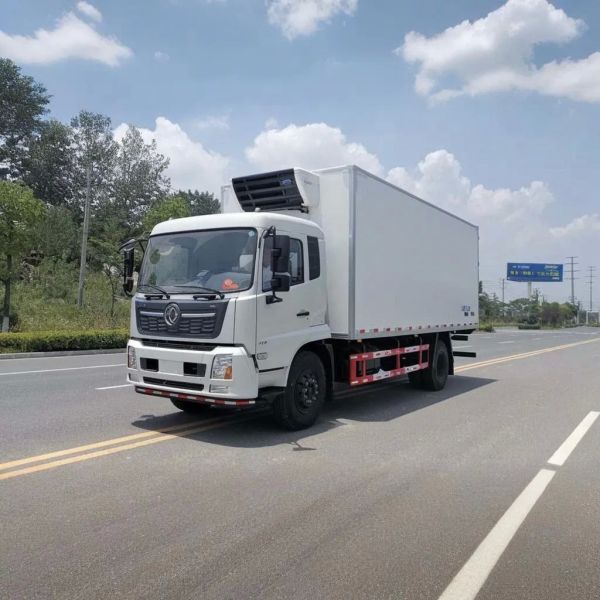 Dongfeng 6.5m/7.8m Refrigerated Food Transport Freezer Vehicle Refrigerator Van