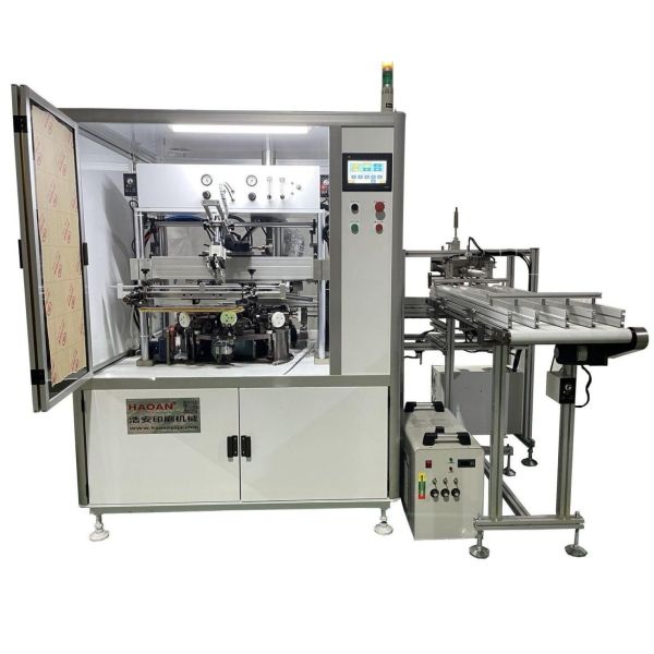 One Color Fully Automatic Rotary Screen Printing Machine For Aviation Cup