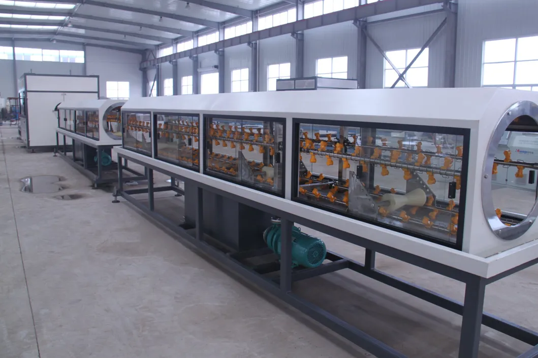 20-Year HDPE Solid Pressure Pipe Extruder Production Line For Water Gas Oil Supply