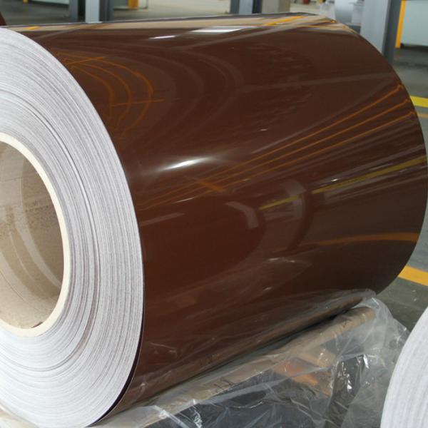 PE Color Coated Aluminum Coil 2 Inch Thickness Anti - Corrosion For Roofing Sheet