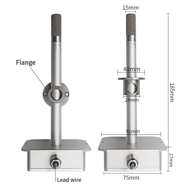 Factory temperature and humid transmitter high-precision industrial grade pipeline sensor 4-20mA current transmitter metal shell