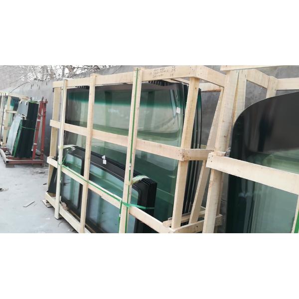 Tempered Bus Windshield Replacement , Custom Bus Glass Replacement Precise Design