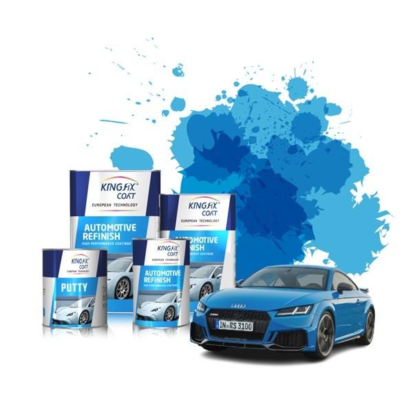 Anti UV Scratch Resistant Car Paint Refinish 1K Auto Pearl Paint