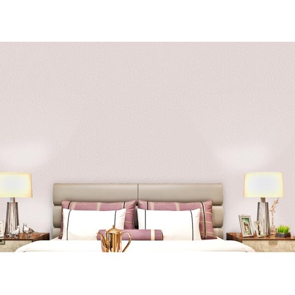 Som - absorvendo o papel de parede não tecido/papel de parede cor-de-rosa moderno para a casa, 0.53*10m