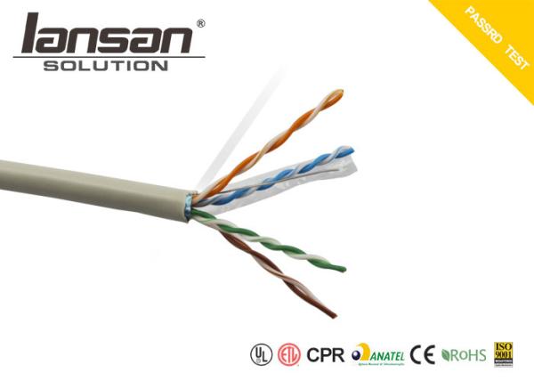 Stranded Copper SFTP Cat6a Patch Cord 24AWG With ROHS Jacket