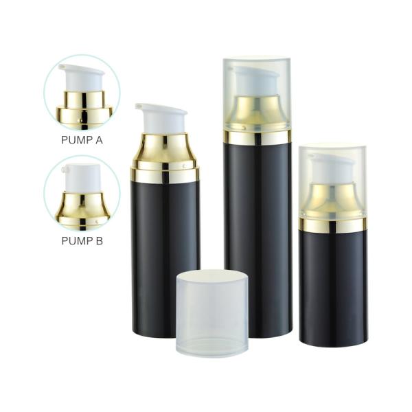 P6602-1 Материал корпуса PP 50ml 75ml 100ml экологически чистый ПЦР Бесвоздушный насос Косметическая бутылка для геля крема и лосьона Образец