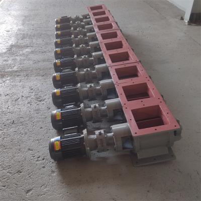 Motorized Rotary Valve Electric Impeller Feeder Dust Unload Discharge Airlock Rotary Valve