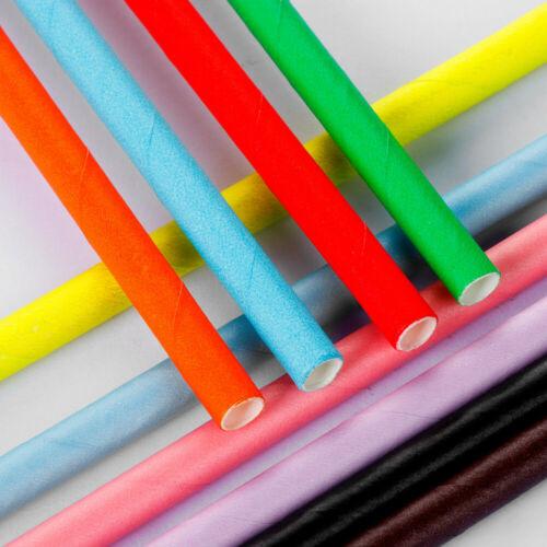Dye Free Decorative Paper Drinking Straws CE Certificated No Polluting