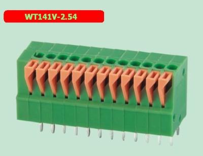Ventes directes d'usine de TB de ressort de la carte PCB WT141V-2.54