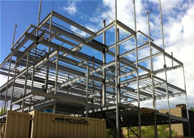 Construções altas galvanizadas da elevação da armação de aço leve da parede de tijolo para o quadrado