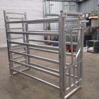 42*115mm*1.6mm Cattle Cow Crush Fence Fully Welded Post Brackets