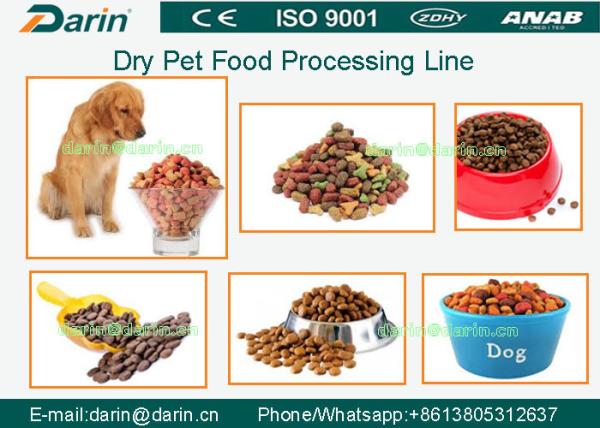 Continuous Automatic dog food production line