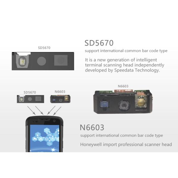 Rugged Wireless NFC Reader Handheld Barcode Scanner Android PDA With Free SDK