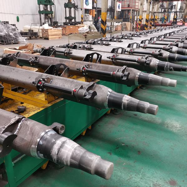 Американский Fuwa тип 2205MM Прицеп запасной части квадратный внутренний барабанная ось с 1850 мм рельс