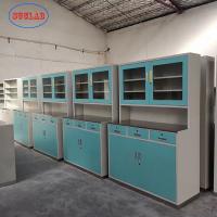 Le banc résistant C de mur de meubles de laboratoire d'hôpital d'alcali encadrent imperméable